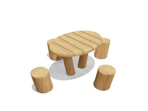 Детские столы и скамейки