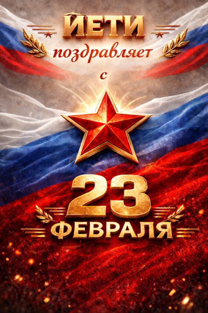 Поздравляем с Днём защитника Отечества!