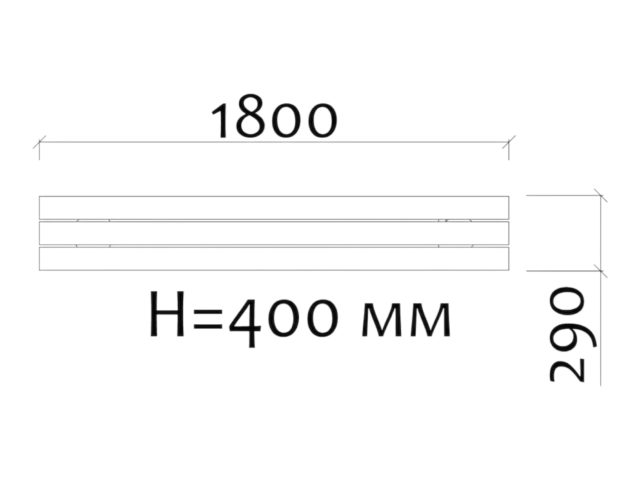 Скамья ЭКО-260101