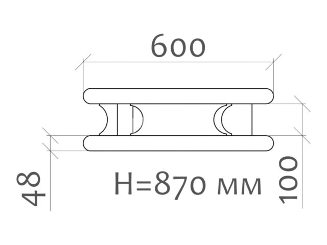Велопарковка ЭКО-601002